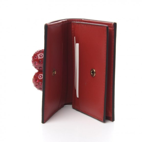 Gucci GG Supreme Card Case with Cherries in Beige - Picture 6 of 9